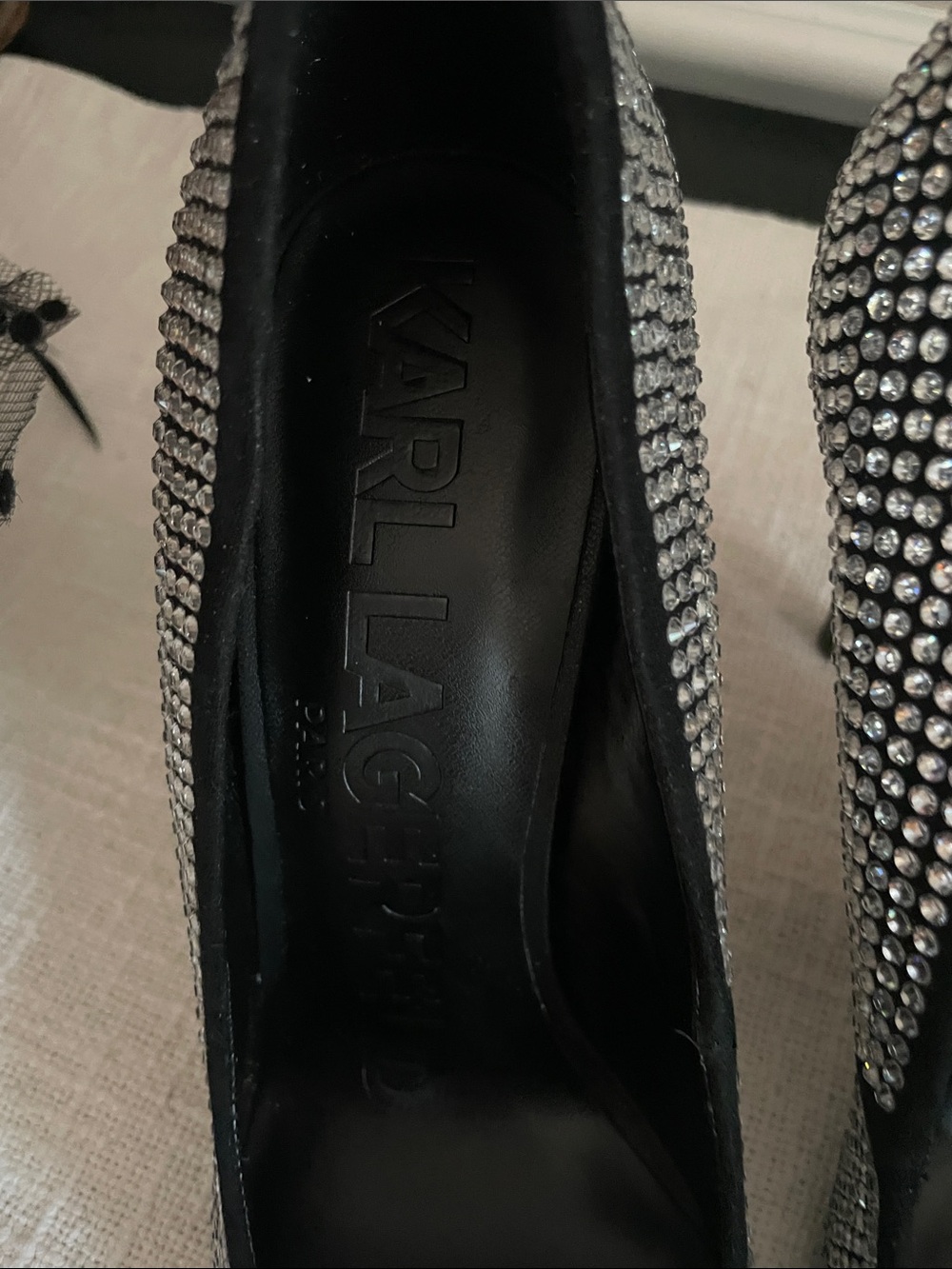 KARL LAGERFELD Heels SZ 7.5 - Picture 4 of 11